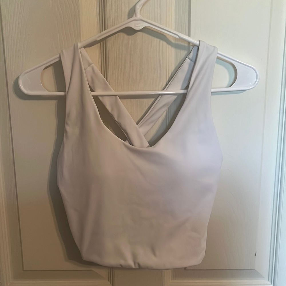 Longline Strappy Back Sports Bra